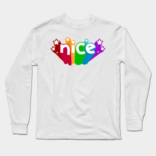 nice. Long Sleeve T-Shirt